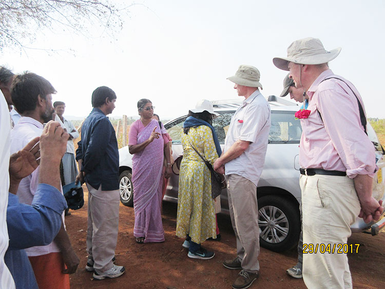 Monitoring visit for Climate Change Adaptation Project