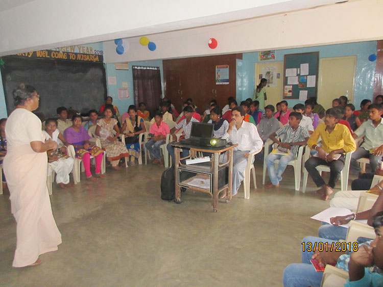 Workshop on guidance for selecting the future for teenagers