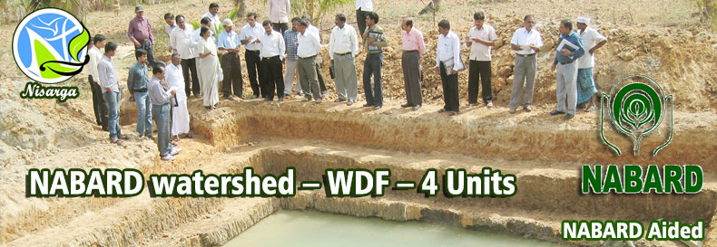 NABARD watershed – WDF – 4 Units