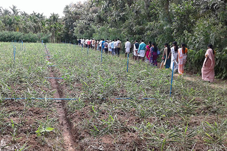 Exposure visit of Climate Change Beneficiaries